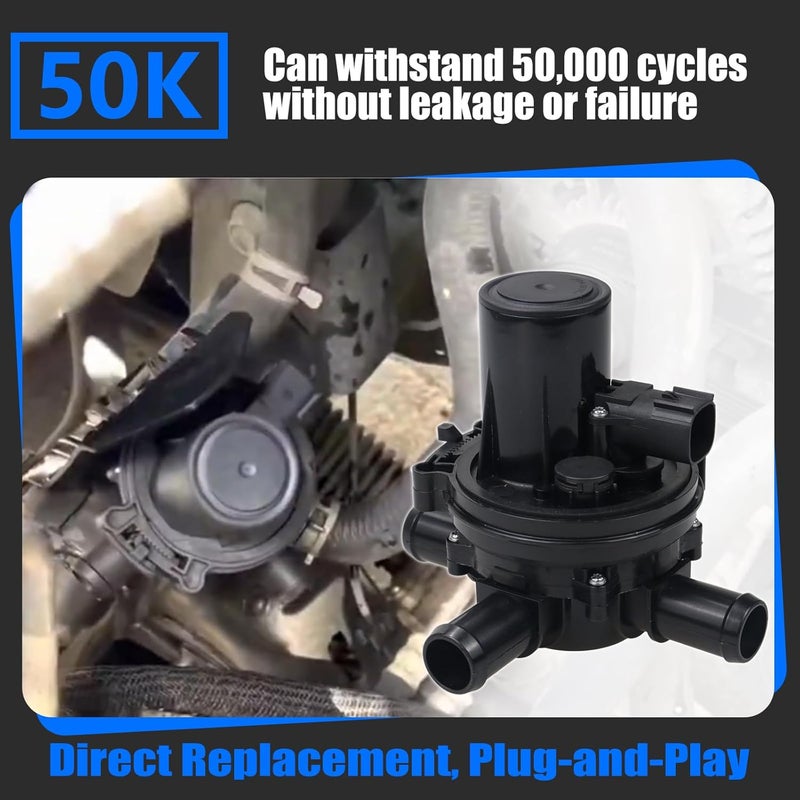 AIKEN HVAC 3 Way Heater Control Valve Electric Coolant Valve Compatible with 2014-2019 Ram 1500 3.0L (Diesel) - Image 2